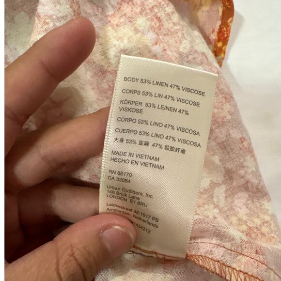 NWT Free People Womens Small Show Me Love Romper Floral Smocked Boho Feminine - Picture 7 of 10